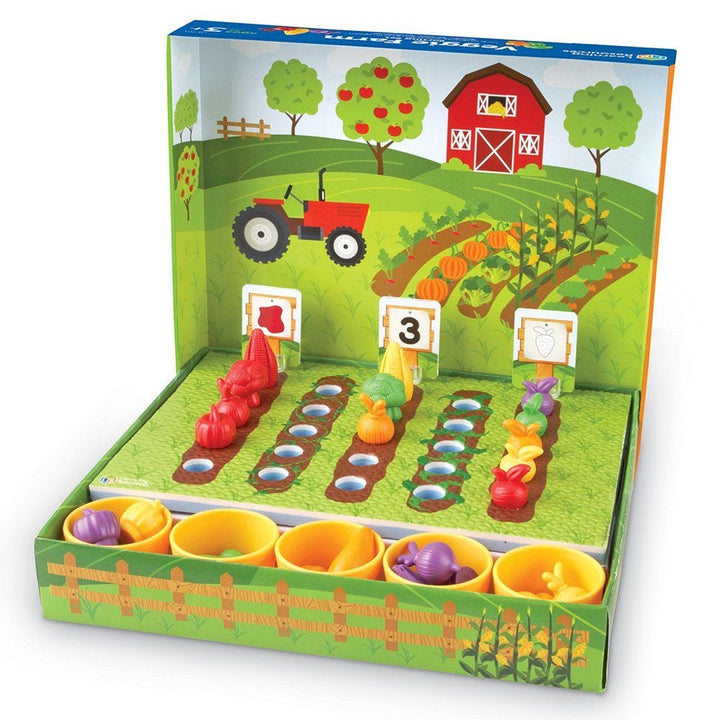 Juego de Clasificación Granja de Vegetales Para Niños
