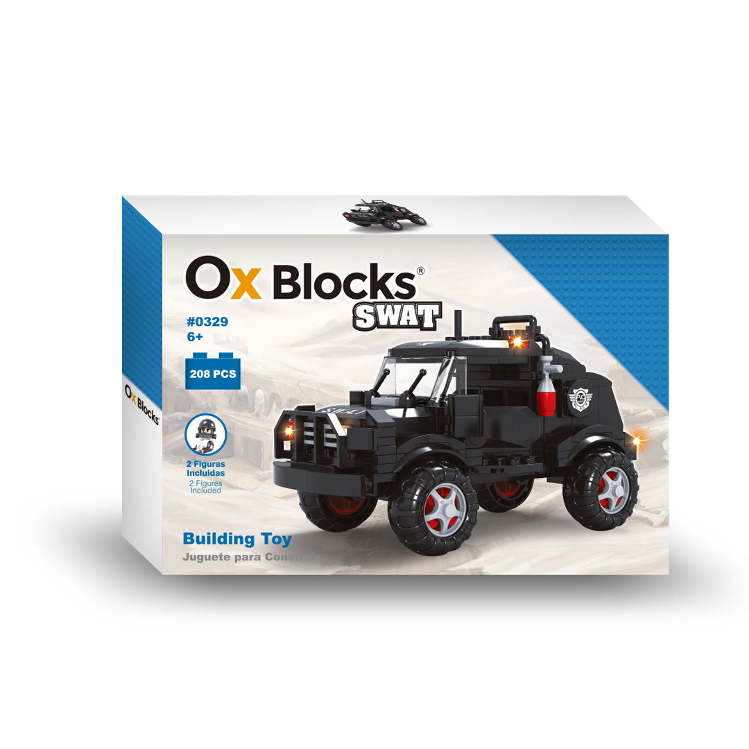 Set De Construccion 208 Piezas Carro De Rescate