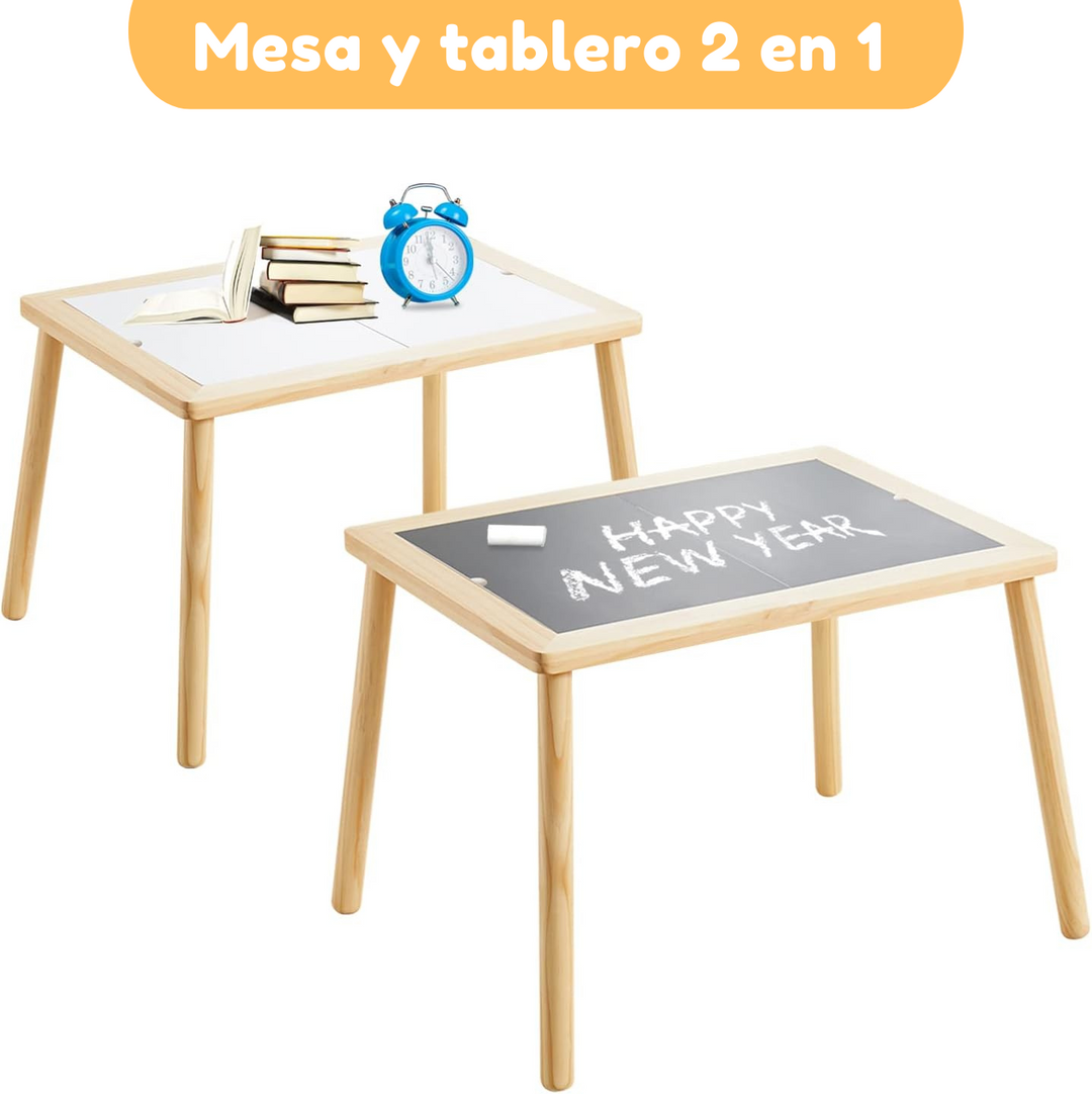 Mesa Sensorial Montessori 2 En 1