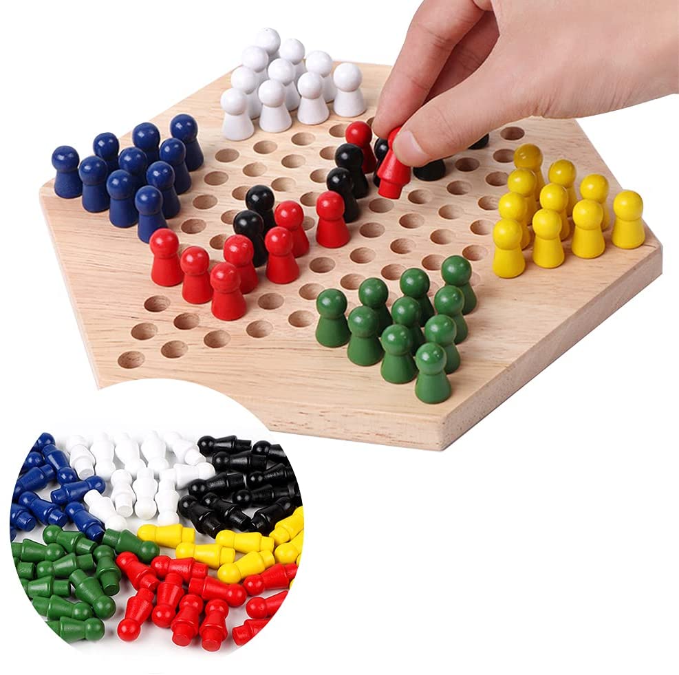 Damas Chinas Juego De Mesa Madera