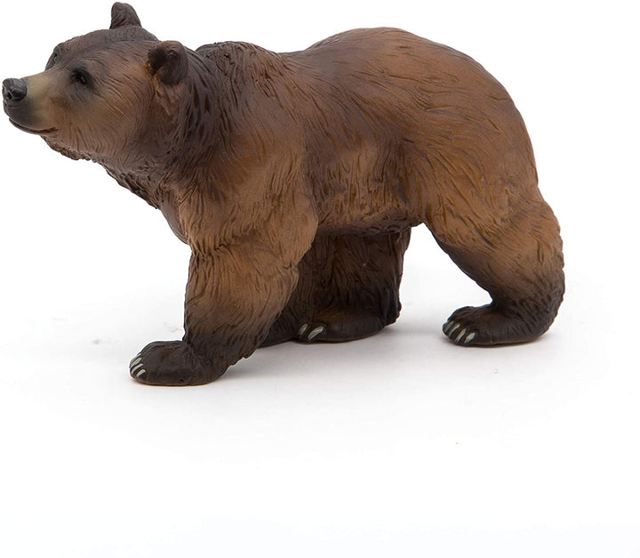 Figura Animales Oso Pirineo Pintado a Mano