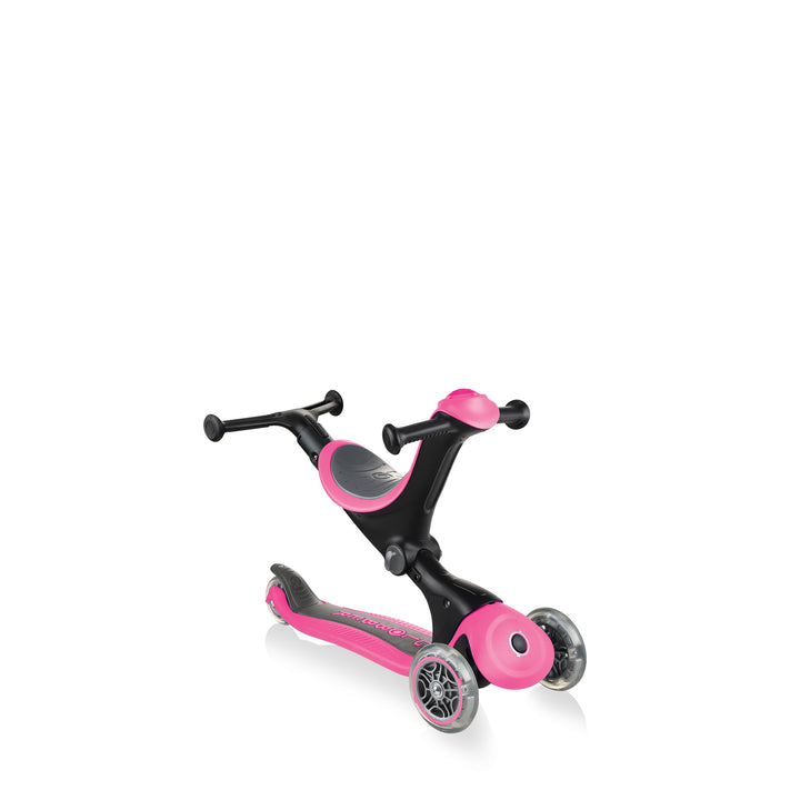 Patineta 3 en 1 Go Up Deluxe Rosa