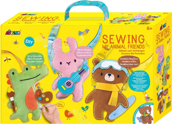 Set De Arte Y Manualidades Animales De Peluche