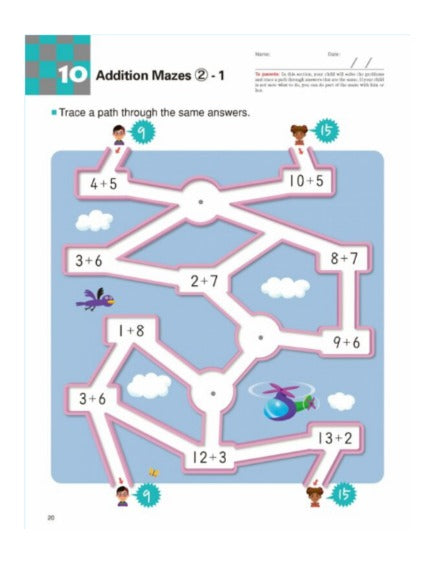 Libro Kumon Juegos De Matematicas En Ingles Para Niños