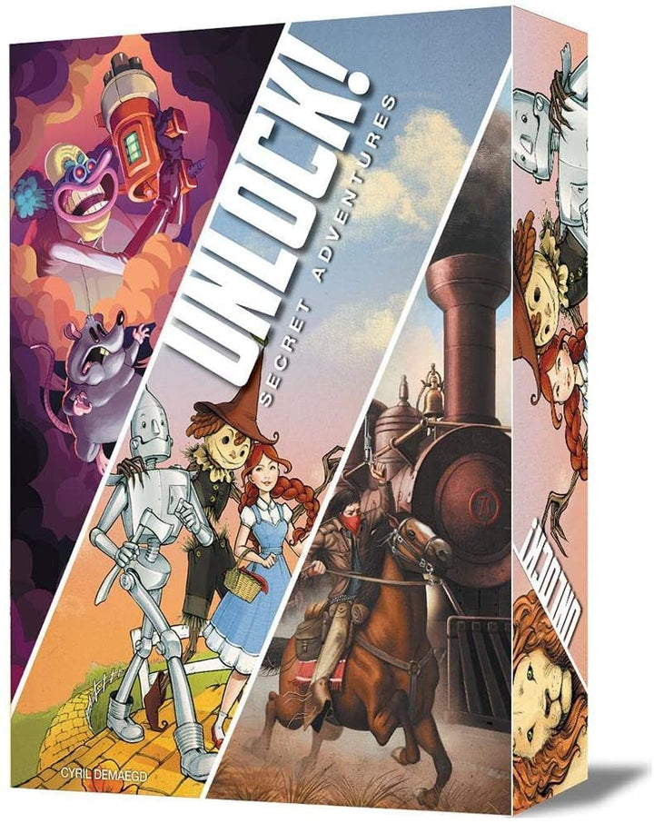 Juego De Mesa Unlock Secret Adventures Espanol