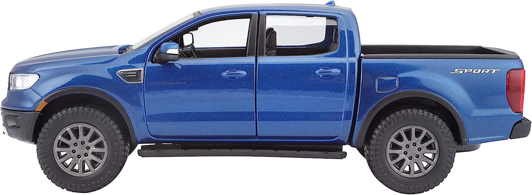 Carro Coleccionable Ford Ranger Azul Escala 1/24