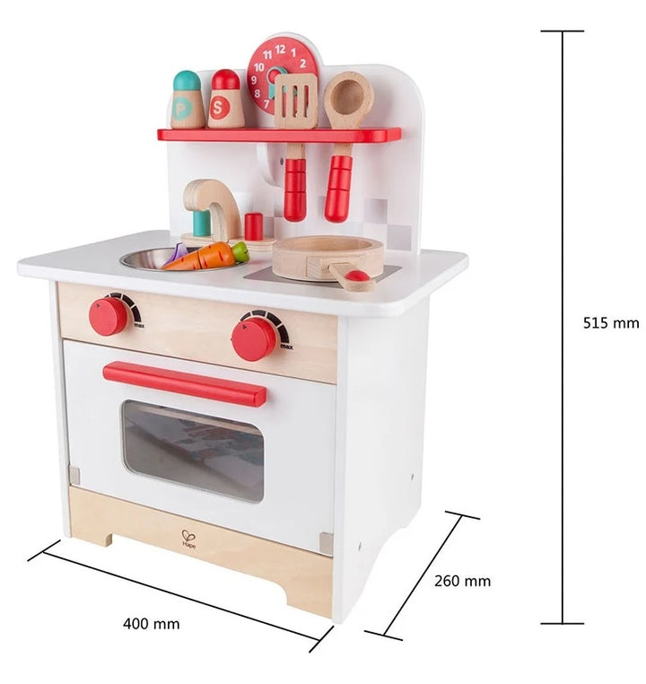 Cocina en Madera Retro Gourmet