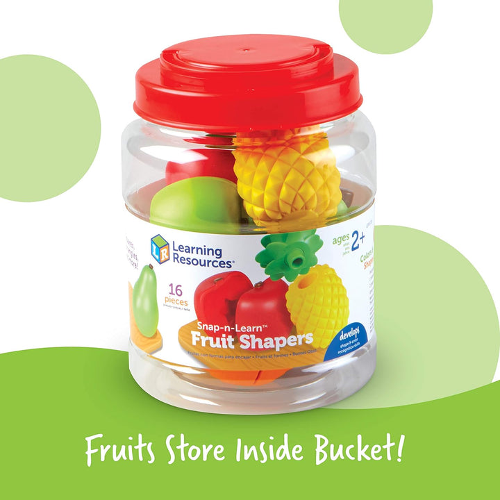 Juego De Encaje Frutas Formas Y Colores Niñas