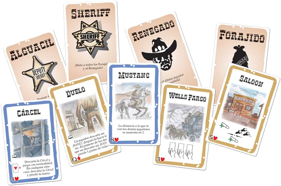 Juego De Mesa Bang El Lejano Oeste