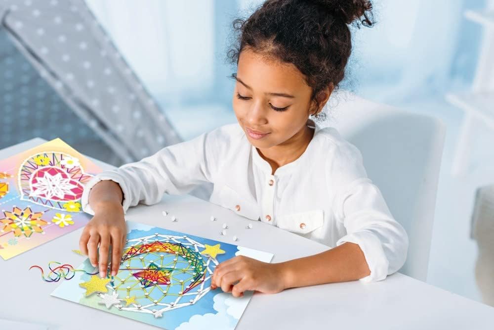 Set Arte Y Diseño Con Hilos Atrapa Sueños