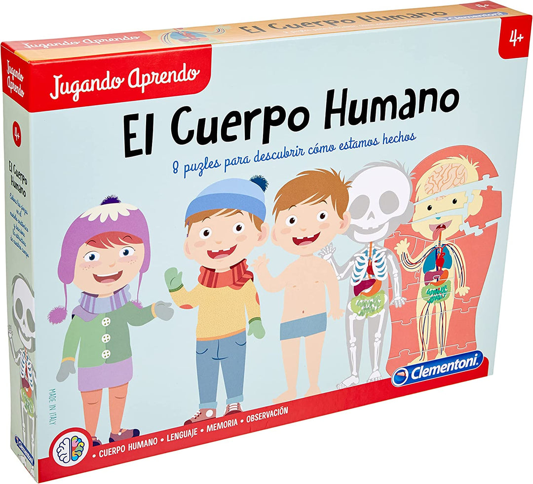 Rompecabezas El Cuerpo Humano 8 En 1