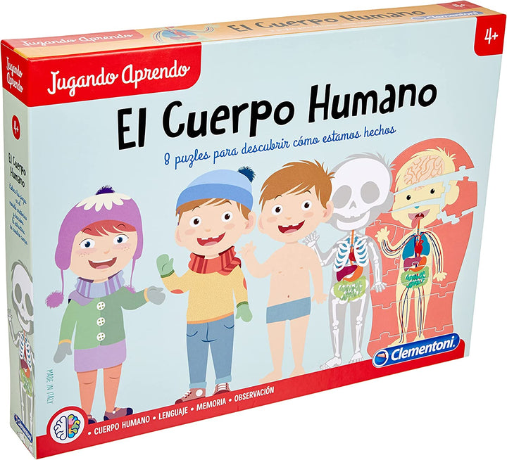 Rompecabezas El Cuerpo Humano 8 En 1