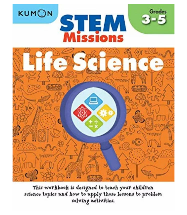 Libro Kumon Actividades Ciencias De La Vida STEM En Ingles
