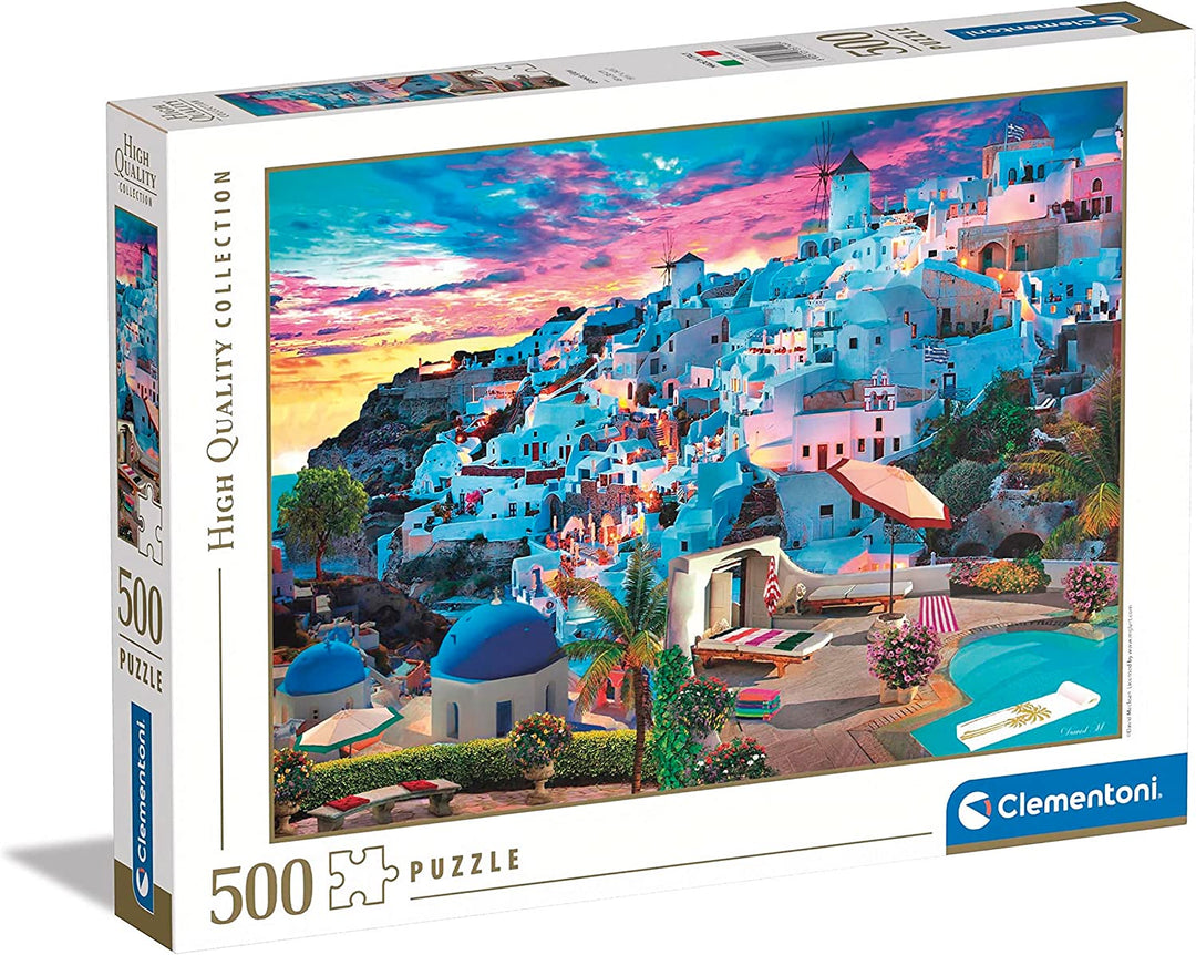 Rompecabezas 500 Piezas Santorini Grecia