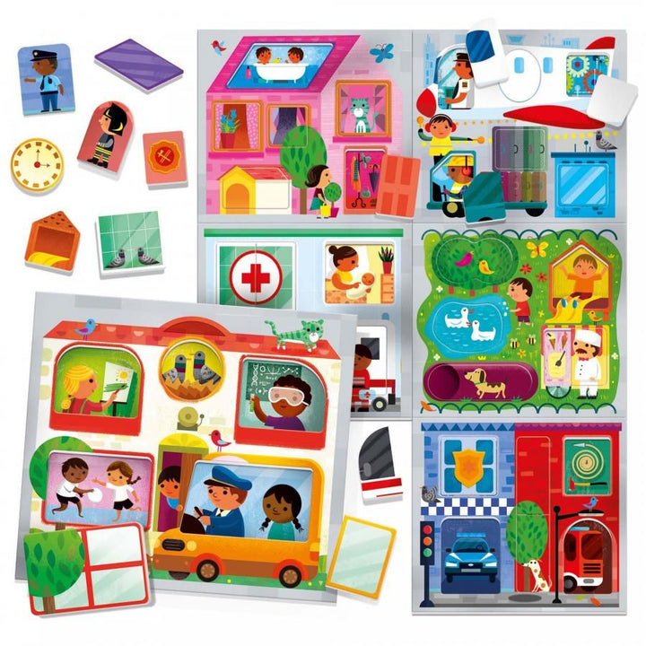 Juego Montessori Vida En La Ciudad