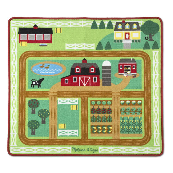 Tapete de Juego:  Aprendo y Juego con  Mi Primera Granja