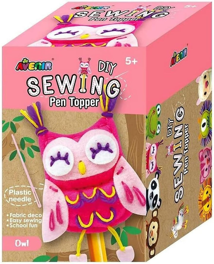 Set De Arte Y Manualidades Mini Buho Tejido