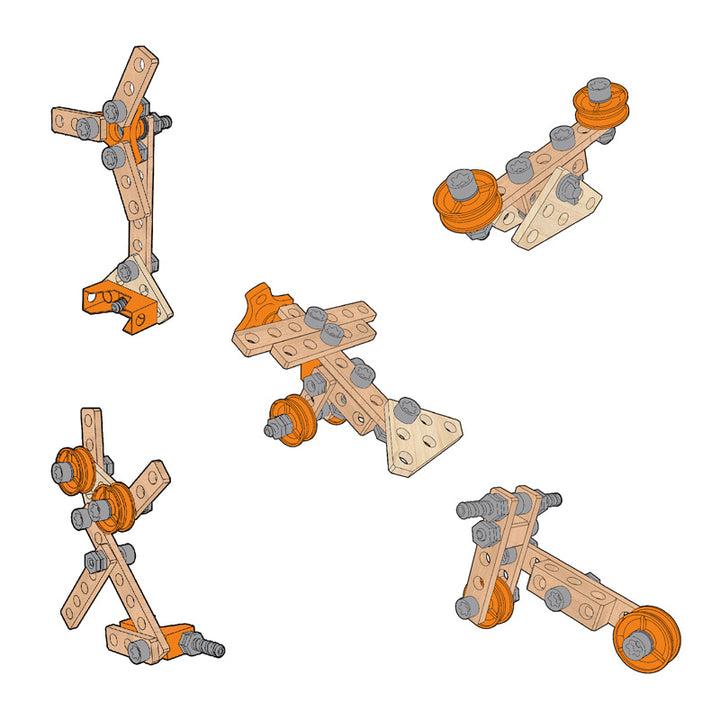 Juego de Construcción STEM Con Herramientas