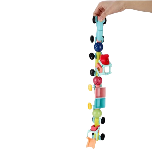 Juego de Construccion Carros Magneticos 37 Piezas