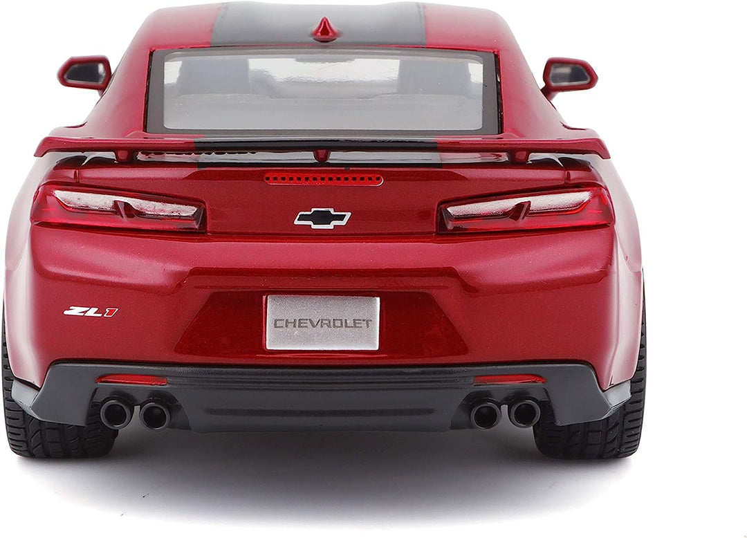 Carro Coleccionable Chevrolet Camaro Zl1 Rojo Escala 1/24