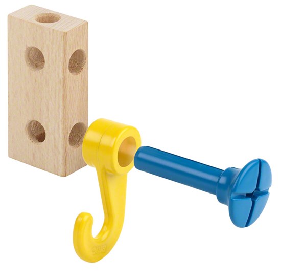 Juego De Construcción En Madera 136 Piezas