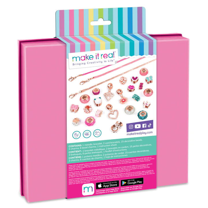 Pulseras Estilo Pandora Think Pink