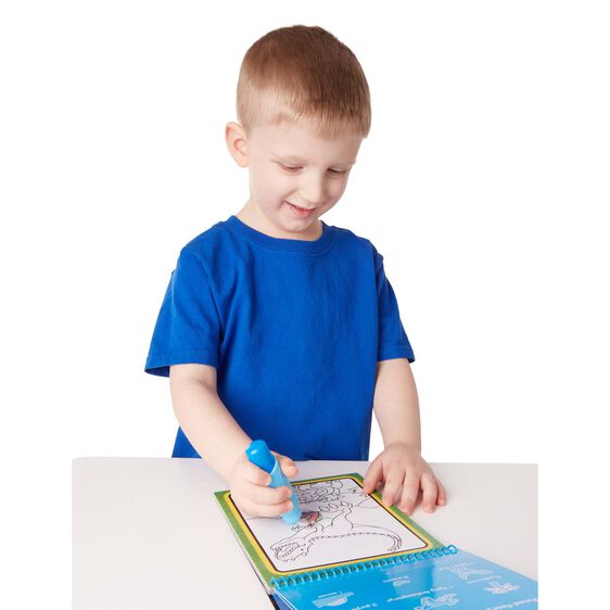 Libro para Pintar con Agua Dinosaurios