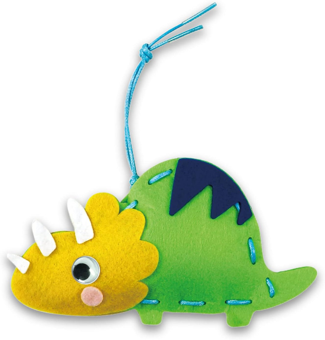 Set De Arte Y Manualidades Dinosaurios Tejidos Lv1