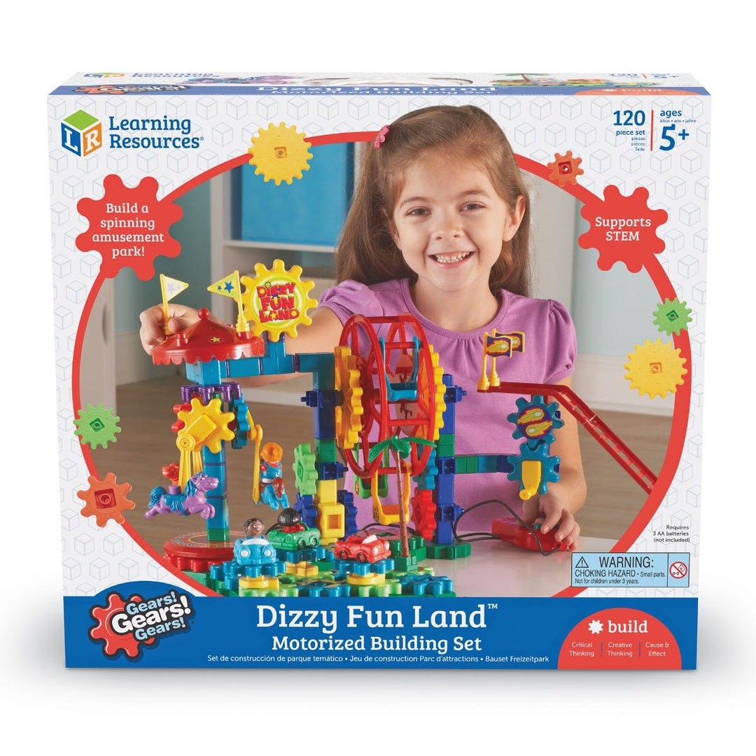 Juego de Engranajes Motorizado 120 Piezas