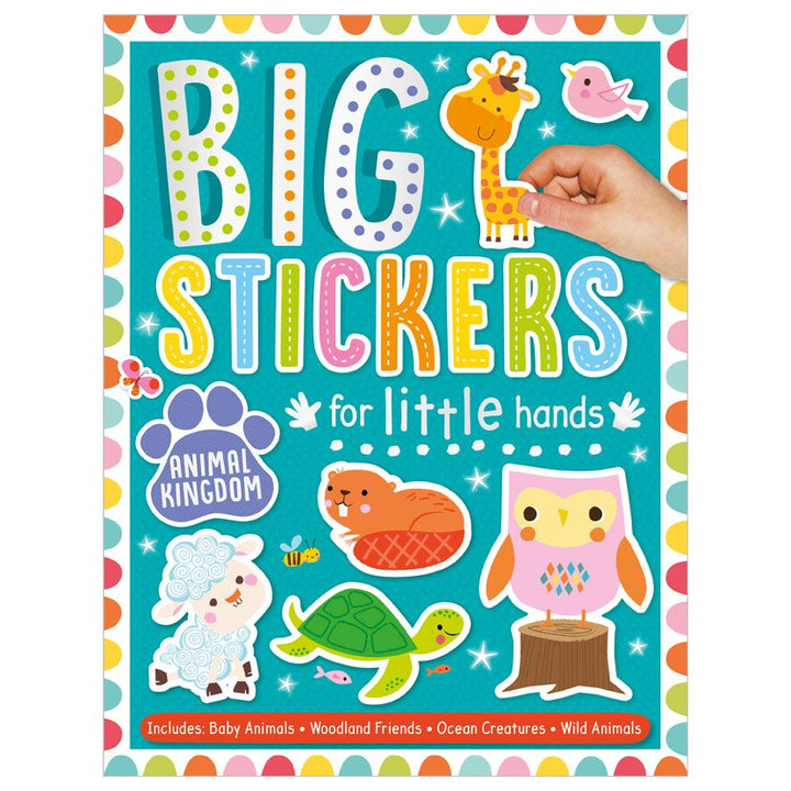 Libro De Actividades Con Stickers Animales