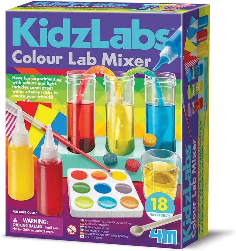 Experimento Laboratorio De Colores