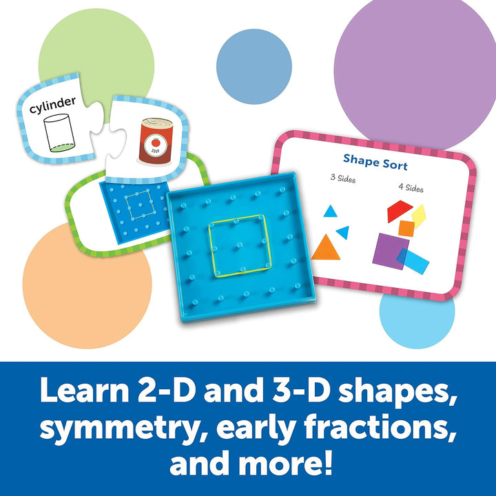 Juego Didáctico Geometría Con Geoplano