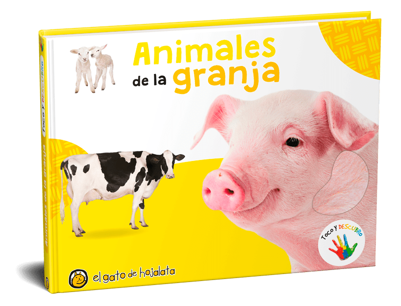 Libro De Texturas Animales De La Granja