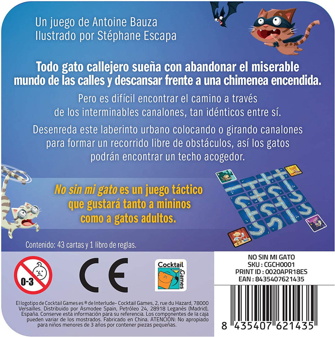 Juego De Mesa No Sin Mi Gato
