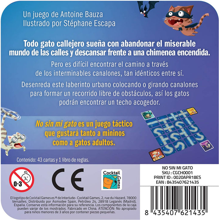 Juego De Mesa No Sin Mi Gato
