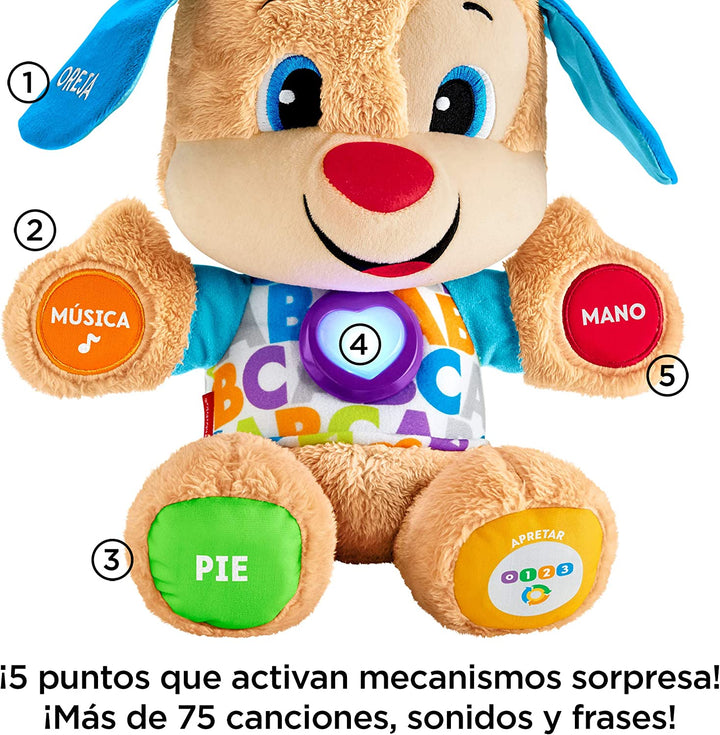 Perrito De Peluche Interactivo Musica