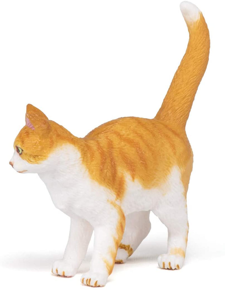 Figura Animales Gato Pintado a Mano