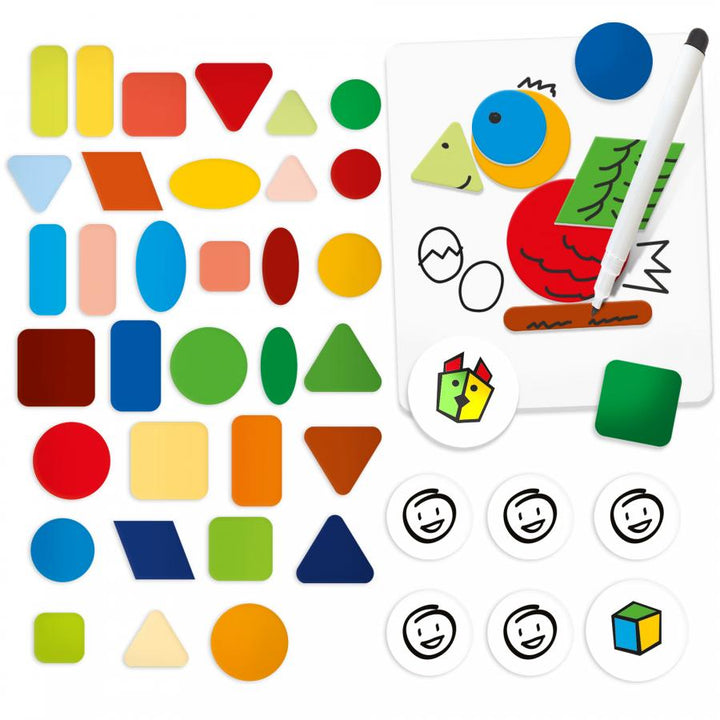 Juego Montessori Tablero Creativo