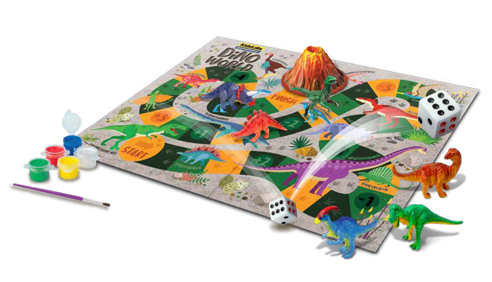 Juego De Mesa El Mundo De Dinosaurios