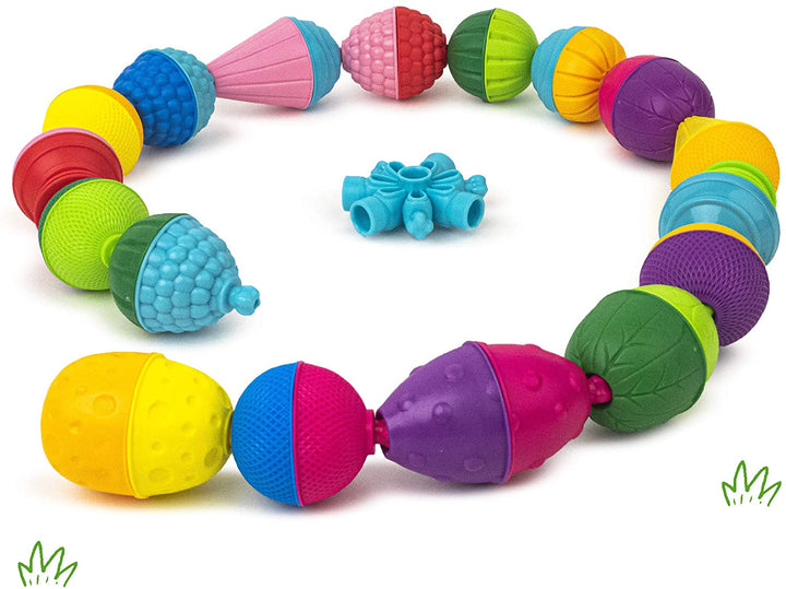Juego De Cuentas Montessori Para Enhebrar