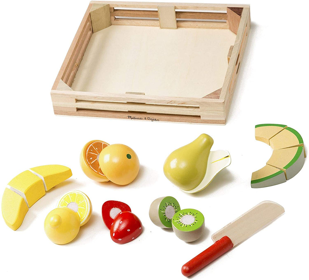 Frutas en Madera para Cortar