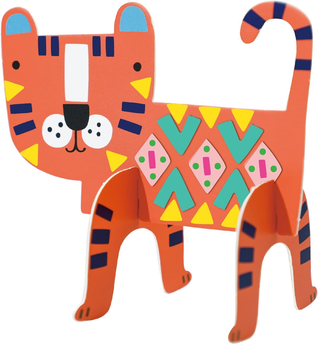 Set De Arte Y Manualidades Animales Con Stickers