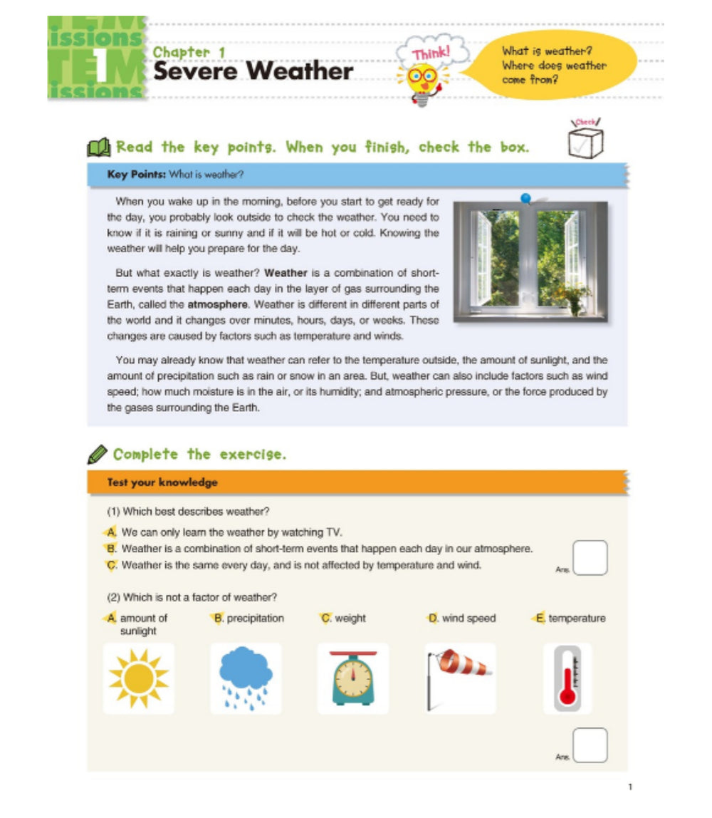 Libro Kumon Actividades Ciencias De La Tierra STEM En Ingles