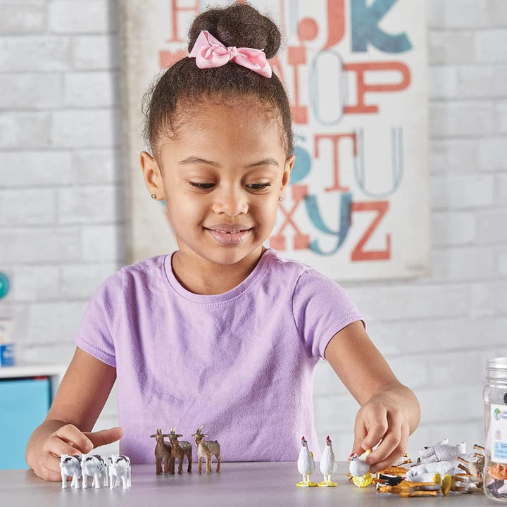 Juego Montessori Animales De La Granja