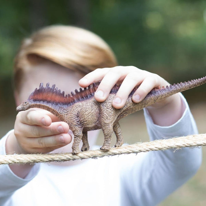 Figura Dinosaurios Amargasaurus Pintado A Mano
