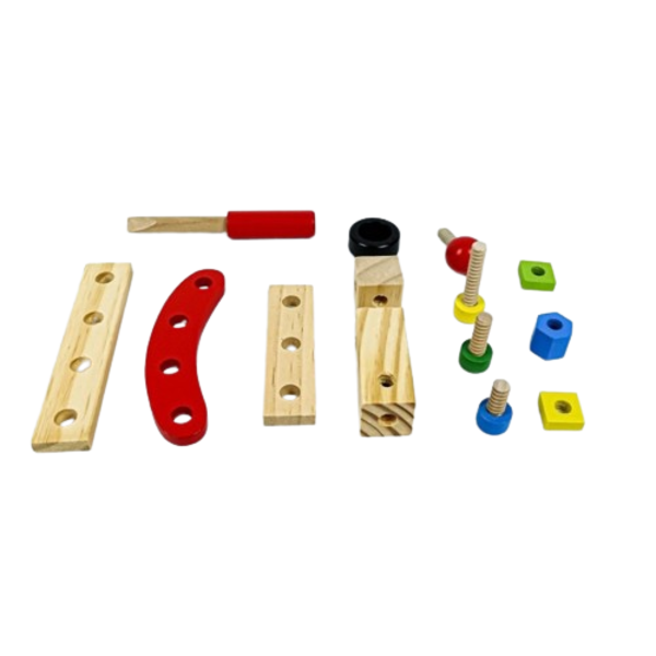 Juego Armatodo De Madera 31 Piezas