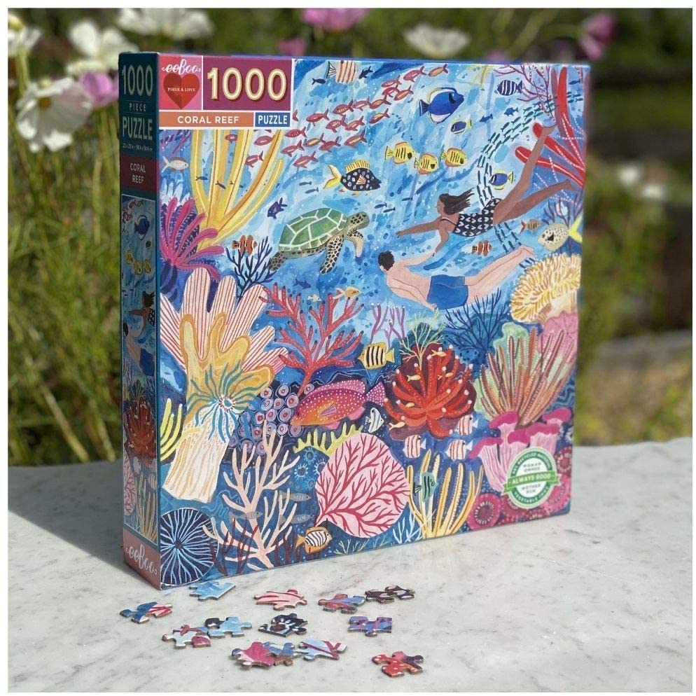 Rompecabezas 1000 Piezas Arrecife Coralino