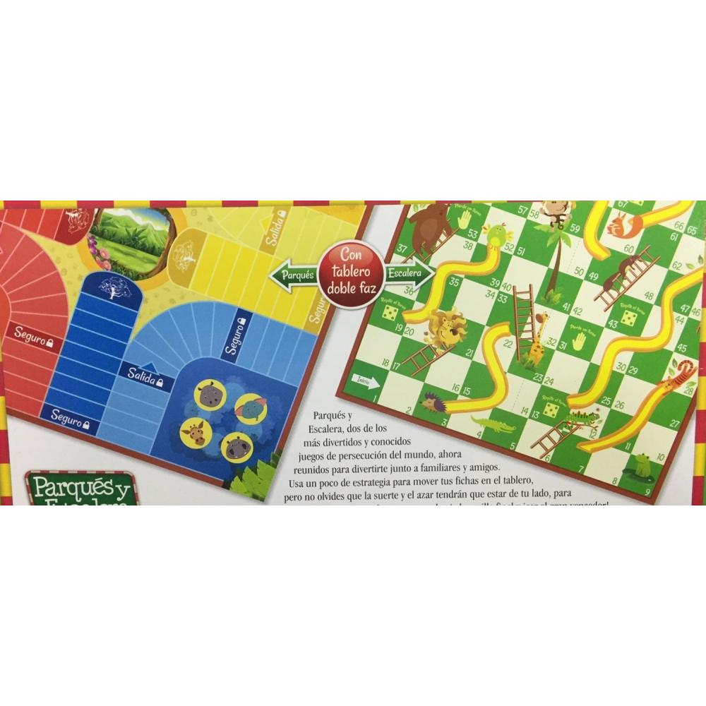 Juego De Mesa Parqués y Escalera