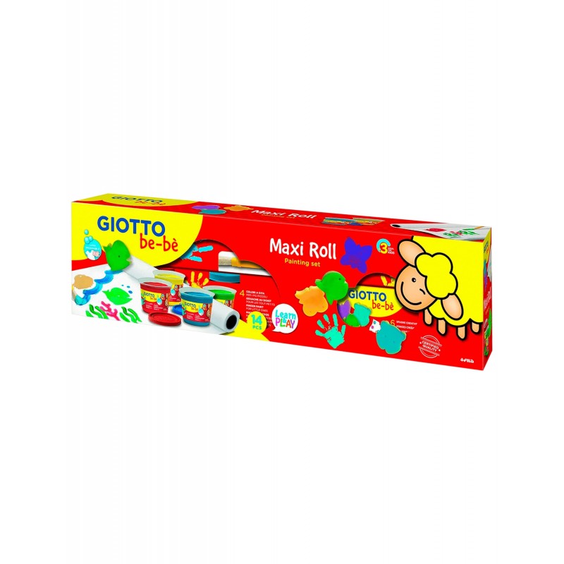 Set De Arte Y Pintura Con Rollo De Papel