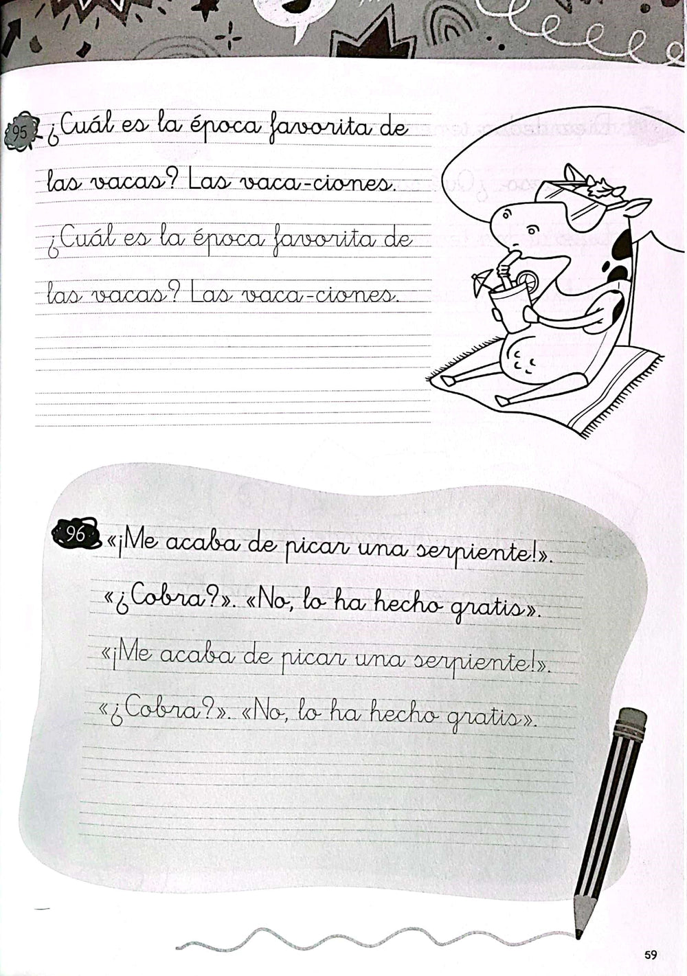 Libro Interactivo Caligrafía Escritura Para Niños